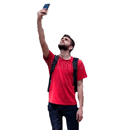 Woman using a mobile phone